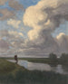 Bateau de tourbe sur la Hamme - Hans am Ende — Ansicht des Kunstwerks