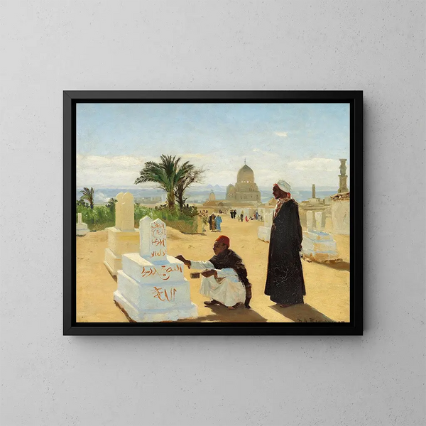Die Apostel Jakob und der Prophet Zacharias - Hans Andersen Brendekilde — gerahmtes Bild an der Wand