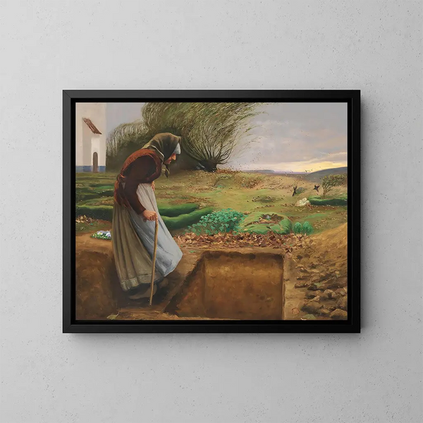 Nach - Hans Andersen Brendekilde — gerahmtes Bild an der Wand