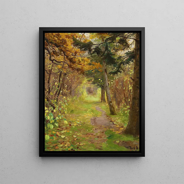 Hans Andersen Brendekilde - Efterrsdag i skoven.webp