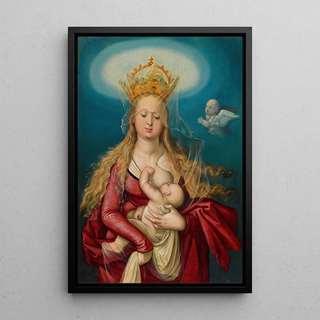 Hans Baldung - The Virgin As Queen Of Heaven Suckling The Infant Christ.webp