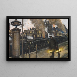 Hans Baluschek - Eisenwerk.webp