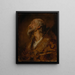 Portrait in Brustansicht eines Bischofs - Hans Canon — gerahmtes Bild an der Wand