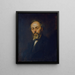 Der Reichsrat Georg Granitsch - Hans Canon — gerahmtes Bild an der Wand