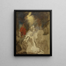 Skizze des Martyrium des heiligen Hippolyt - Hans Canon — gerahmtes Bild an der Wand
