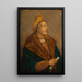 Portrait von Sigismund I. dem Älteren, König von Polen - Hans Dürer — gerahmtes Bild an der Wand