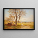 Sommerlandschaft - Hans Divok — gerahmtes Bild an der Wand