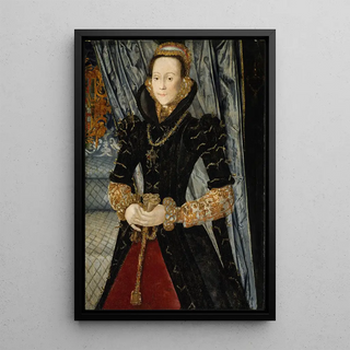 Hans Eworth - Portrait of a Lady of the Wentworth Family Probably Jane Cheyne.webp