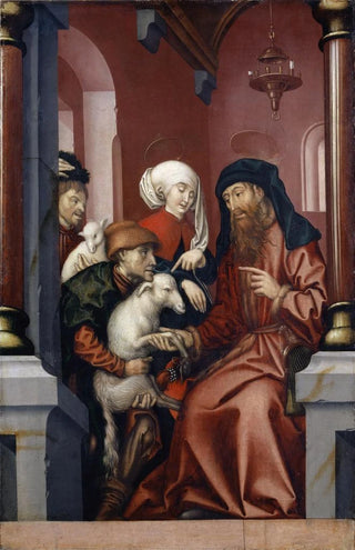 Hans Fries - Joachim And Anne Choosing A Lamb For Sacrifice.webp