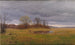 Landschaftsbild mit Regenschauern im Wald, Süd-Zealand - Hans Friis — Ansicht des Kunstwerks