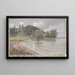 Arenenberg in Ermatingen, Bodensee - Hans Gude — gerahmtes Bild an der Wand