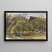 Seit Ottenhöfen - Hans Gude — gerahmtes Bild an der Wand