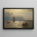 Seit der Oslo-Bucht - Hans Gude — gerahmtes Bild an der Wand