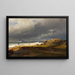 Nordisches Küstenlandschaft - Hans Gude — gerahmtes Bild an der Wand