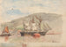 Schiff in Bjørvika - Hans Gude — Ansicht des Kunstwerks