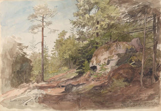 Hans Gude - Skogsinterir Sarabrten.webp