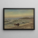 Sturm auf Rügen - Hans Gude — gerahmtes Bild an der Wand