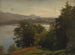 Vue du Mondsee - Hans Gude — Ansicht des Kunstwerks