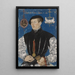 Portrait von Hans Rispach - Hans Hug Kluber — gerahmtes Bild an der Wand