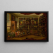 Cabinet de curiosités - Hans Jordaens III — gerahmtes Bild an der Wand