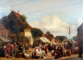 Hans Jrgen Hammer - En markedsdag i Fredericia.webp