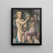 Der Traum - Hans Lasser — gerahmtes Bild an der Wand