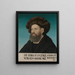 Sébastien Andorfer 1469-1537 - Hans Maler — gerahmtes Bild an der Wand