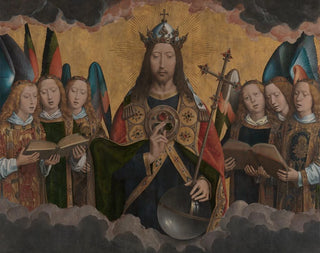 Hans Memling - God the Father with Singing Angels.webp