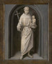 Saint Antoine de Padoue - Hans Memling — Ansicht des Kunstwerks