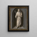 Saint Antoine de Padoue - Hans Memling — gerahmtes Bild an der Wand