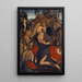 La Pénitence de Saint Jérôme - Hans Memling — gerahmtes Bild an der Wand