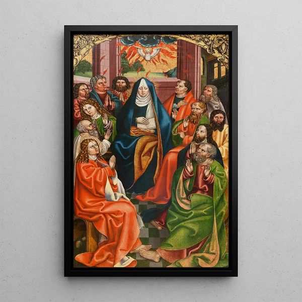 Descente du Saint-Esprit - Hans Raphon — gerahmtes Bild an der Wand