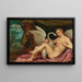 Léda und der Schwan - Hans Rottenhammer — gerahmtes Bild an der Wand