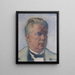 L'architekt Franz Matuschek - Hans Schachinger — gerahmtes Bild an der Wand