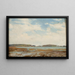 Landschaft am Wasserufer - Hans Schleich — gerahmtes Bild an der Wand