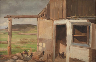 Hans Smidth - Hus med hnsegrd.webp