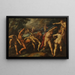 Moses hebt die kupferne Schlange - Hans Speckaert — gerahmtes Bild an der Wand