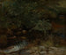 Ufer des Bachs mit Bäumen und Gräsern - Hans Thoma — Ansicht des Kunstwerks