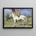 Chérubin sur Pégase - Hans Thoma — gerahmtes Bild an der Wand
