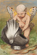 Cherub mit Helm - Hans Thoma — Ansicht des Kunstwerks