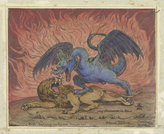 Hans Thoma - Dragon and Lion.webp