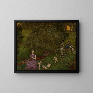 Hans Thoma - Fable  Knight.webp