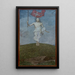 Oster-Triptyk Gemälde Auferstehung Christi - Hans Thoma — gerahmtes Bild an der Wand