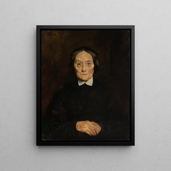 Hans Thoma - Portrait of Mrs Scholderer.webp
