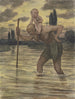 Saint Christophe - Hans Thoma — Ansicht des Kunstwerks