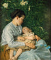 Unter der Schlehe - Hans Thoma — Ansicht des Kunstwerks