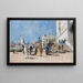 Impression von Venedig, Riva degli Schiavoni - Hans von Bartels — gerahmtes Bild an der Wand