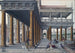 Caprice architektonisch mit Figuren - Hans Vredeman de Vries — Ansicht des Kunstwerks