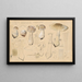 Amanita ampla Pers. 1801 excelsa Fries - Hans Baldung — gerahmtes Bild an der Wand