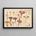 Gomphidius viscidus L 1758 - Hans Baldung — gerahmtes Bild an der Wand
